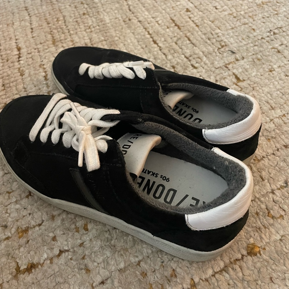 Re/Done Sneakers (Black, size 36)